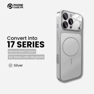 iPhone 16 Pro Max Converter Cover - Upgrade to iPhone 17 Pro Max Matte MagSafe Case with Built-in Camera Lens - Image 1