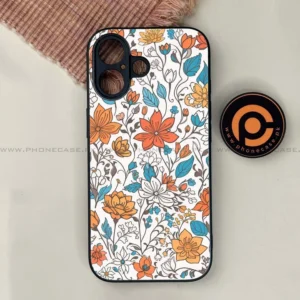 iPhone 17 - Floral Series Design 9 - Premium Metal Printed soft Bumper shock Proof Case - Image 1