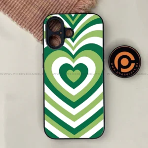 iPhone 17 - Heart Beat Series - Premium Printed Glass soft Bumper shock Proof Case - Image 1