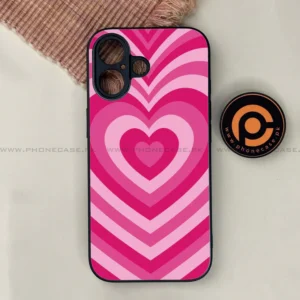 iPhone 17 - Heart Beat Series - Premium Printed Glass soft Bumper shock Proof Case - Image 1