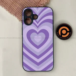 iPhone 17 - Heart Beat Series - Premium Printed Glass soft Bumper shock Proof Case - Image 1