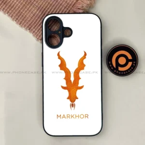 iPhone 17 - Markhor Series - Premium Printed Glass soft Bumper shock Proof Case - Image 1