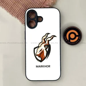 iPhone 17 - Markhor Series - Premium Printed Glass soft Bumper shock Proof Case - Image 1