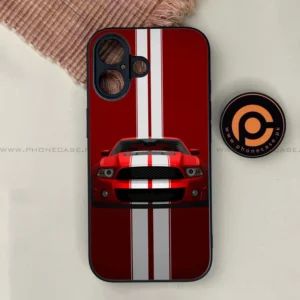 iPhone 17 - Muscle Racing Car - Premium Metal Printed soft Bumper shock Proof Case - Image 1