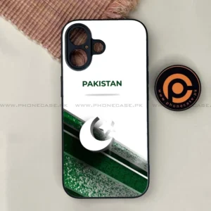 iPhone 17 - Pakistani Flag Series - Premium Printed Glass soft Bumper shock Proof Case - Image 1