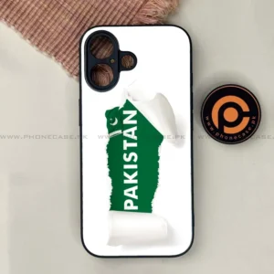 iPhone 17 - Pakistani Flag Series - Premium Printed Glass soft Bumper shock Proof Case - Image 1