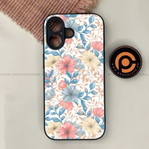 iPhone 17 - Seamless Flower - Premium Metal Printed soft Bumper shock Proof Case - Image 1