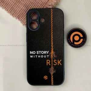 iPhone 17 - The Risk Taker - Premium Metal Printed soft Bumper shock Proof Case - Image 1