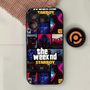 iPhone 17 - The Weeknd Star Boy - Premium Metal Printed soft Bumper shock Proof Case - Image 1