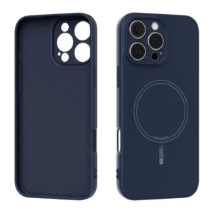 iPhone 16 Pro Max - Luxury Liquid Silicone NeoShell Magnetic Case Soft Touch Anti-Scratch Cover - Image 1
