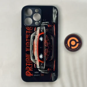 iPhone 16 Pro Max - Cobra X Racing Car - Premium Printed Metal soft Bumper shock Proof Case CS-48959 - Image 1