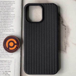 iPhone 16 Pro Max - Wool Textured Silicone Case - Image 1